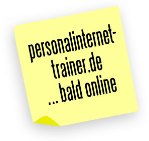 personalinternettrainer.de - schon bald online